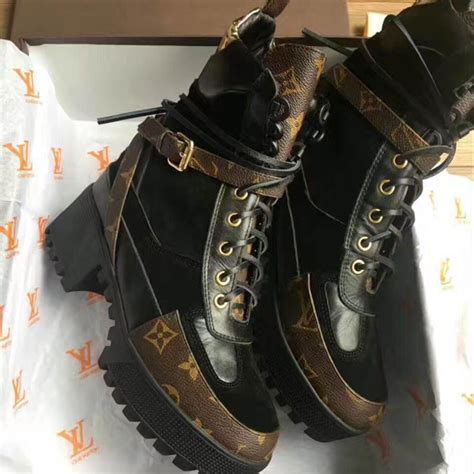 louis vuitton combat boots women|Louis Vuitton ankle boot outfits.